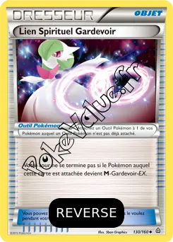 Carte Pokémon Lien Spirituel Gardevoir Reverse n°130 de la série Primo Choc