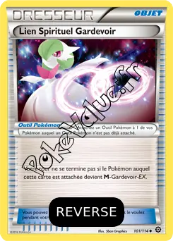 Carte Pokémon Lien Spirituel Gardevoir Reverse n°101 de la série Offensive Vapeur